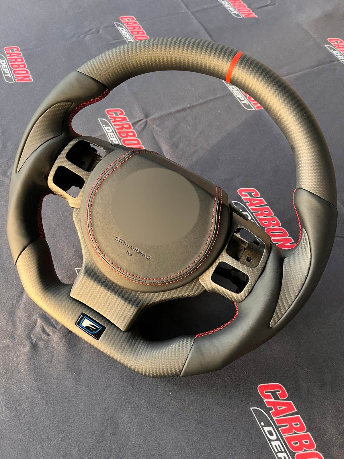 2016-2025 Lexus IS/RC heated black leather carbon steering wheel - view 2