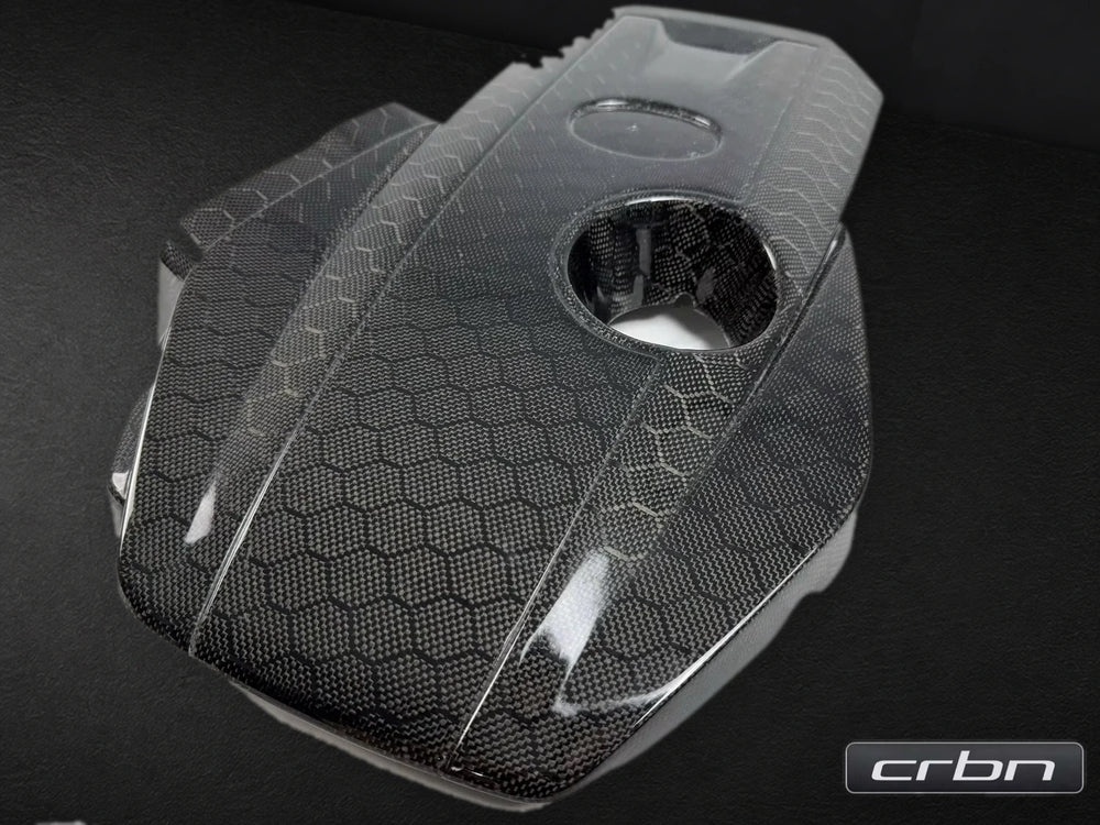 Carbon fiber engine cover