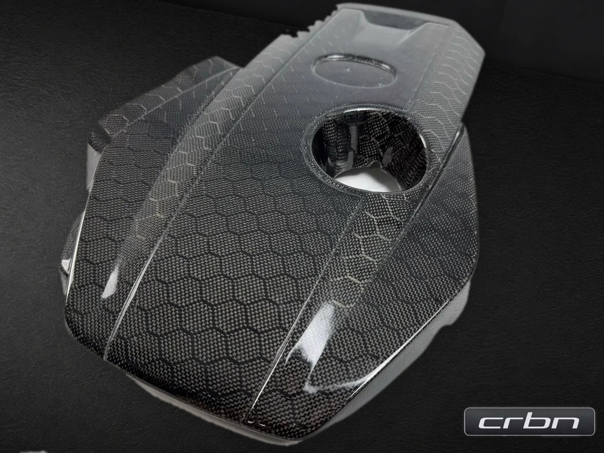 Carbon fiber engine cover