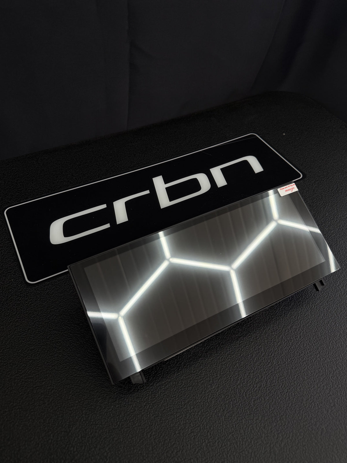 Lexus IS/RC CarPlay screen replacement detail