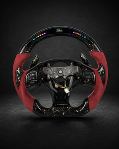AI-enhanced studio presentation — Custom Steering Wheel — 2006–2013 Lexus IS — source image 7
