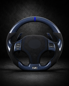 AI-enhanced studio presentation — Custom Steering Wheel — 2006–2013 Lexus IS — source image 14