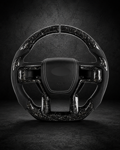 AI-enhanced studio presentation — Custom Steering Wheel — 2015–2020 Ford F-150 — source image 13