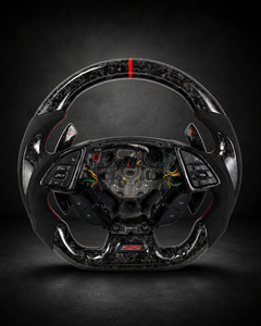 AI-enhanced studio presentation — Custom Steering Wheel — 2016–2024 Chevrolet Camaro — source image 5