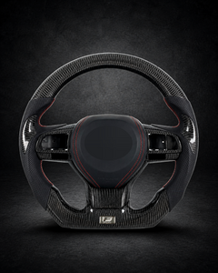 AI-enhanced studio presentation — Custom Steering Wheel — 2016+ Lexus ES — source image 1