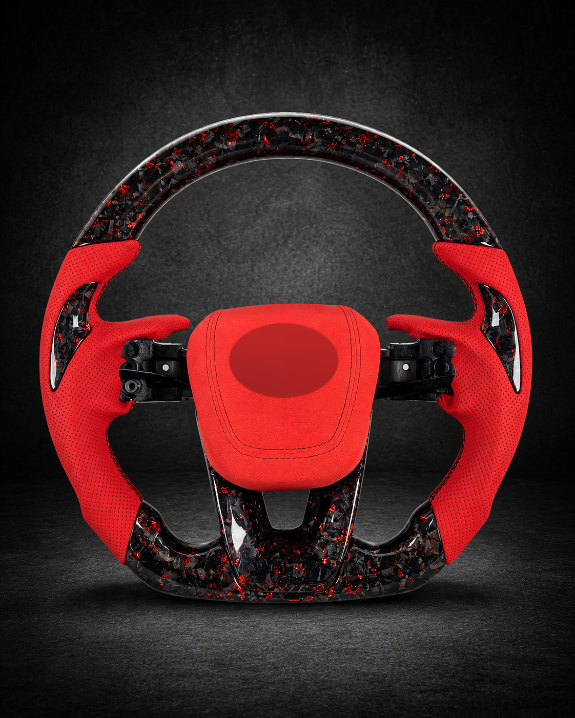 AI-enhanced studio presentation — Custom Steering Wheel — 2016+ Lexus ES — source image 5