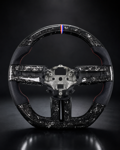 AI-enhanced studio presentation — Custom Steering Wheel — Ford Mustang — source image 6