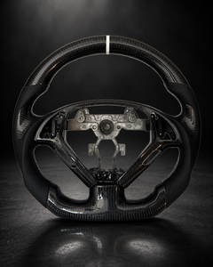 AI-enhanced studio presentation — Custom Steering Wheel — Infiniti Q50 / Q60 — source image 2