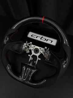 Infiniti custom carbon fiber steering wheel