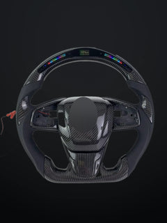 Honda custom carbon fiber steering wheel