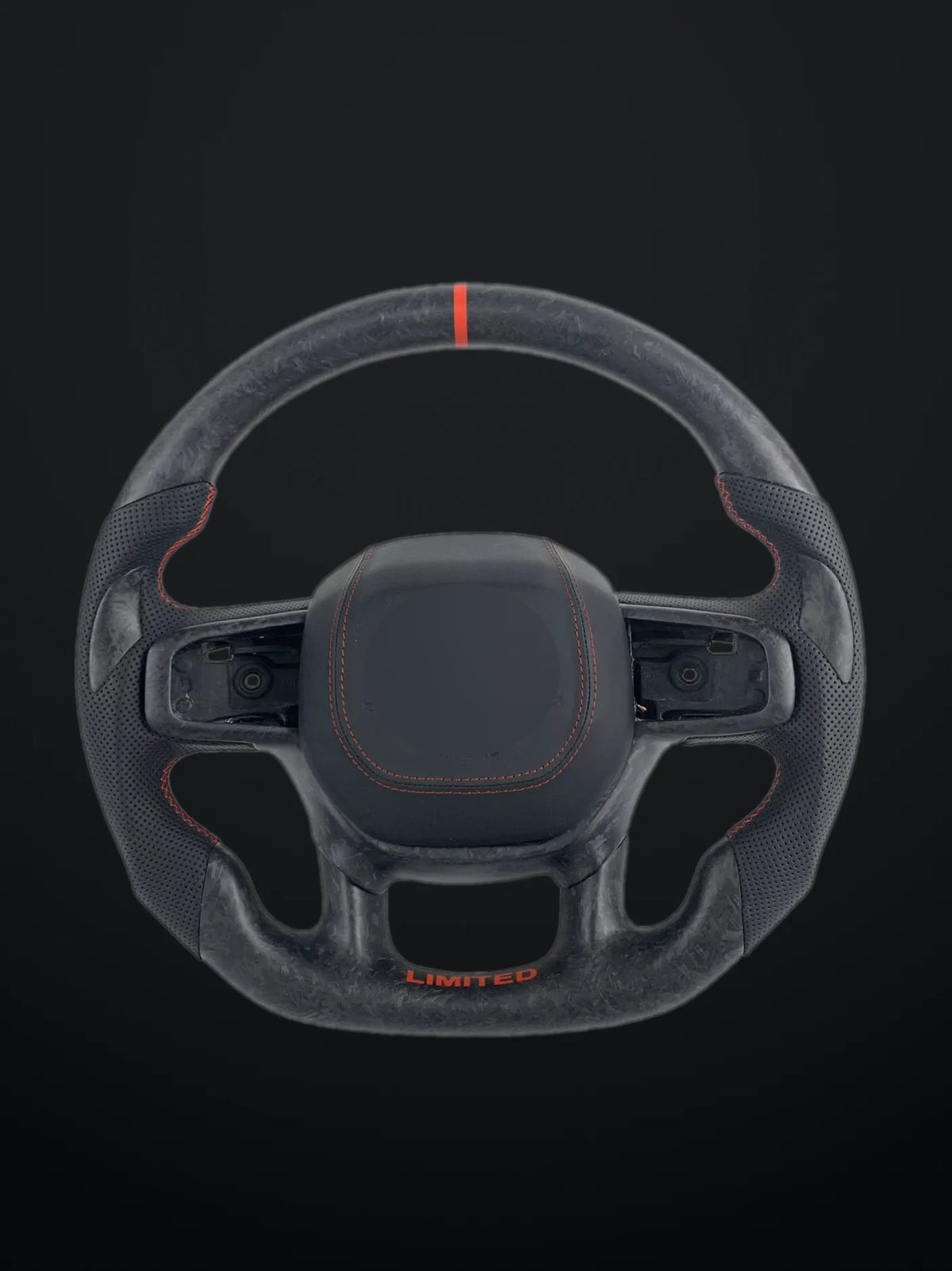 Ram custom carbon fiber steering wheel