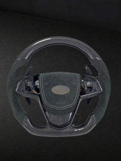 Cadillac CTS ATS custom carbon fiber steering wheel