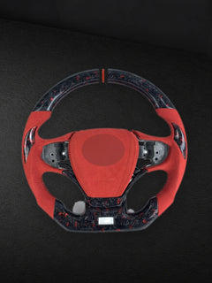 Lexus LC 500 custom carbon fiber steering wheel