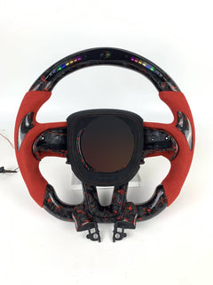 Original unedited reference photo — Custom Steering Wheel — 2015–2023 Dodge Charger / Challenger — source image 2