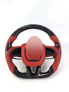 Original unedited reference photo — Custom Steering Wheel — 2015–2023 Dodge Charger / Challenger — source image 7