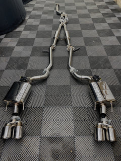Valved Quad-Exit Exhaust System — 2014–2025 Lexus IS - design example 1