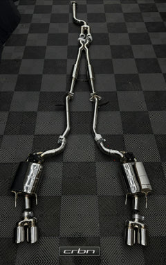 Valved Quad-Exit Exhaust System — 2014–2025 Lexus IS - design example 3