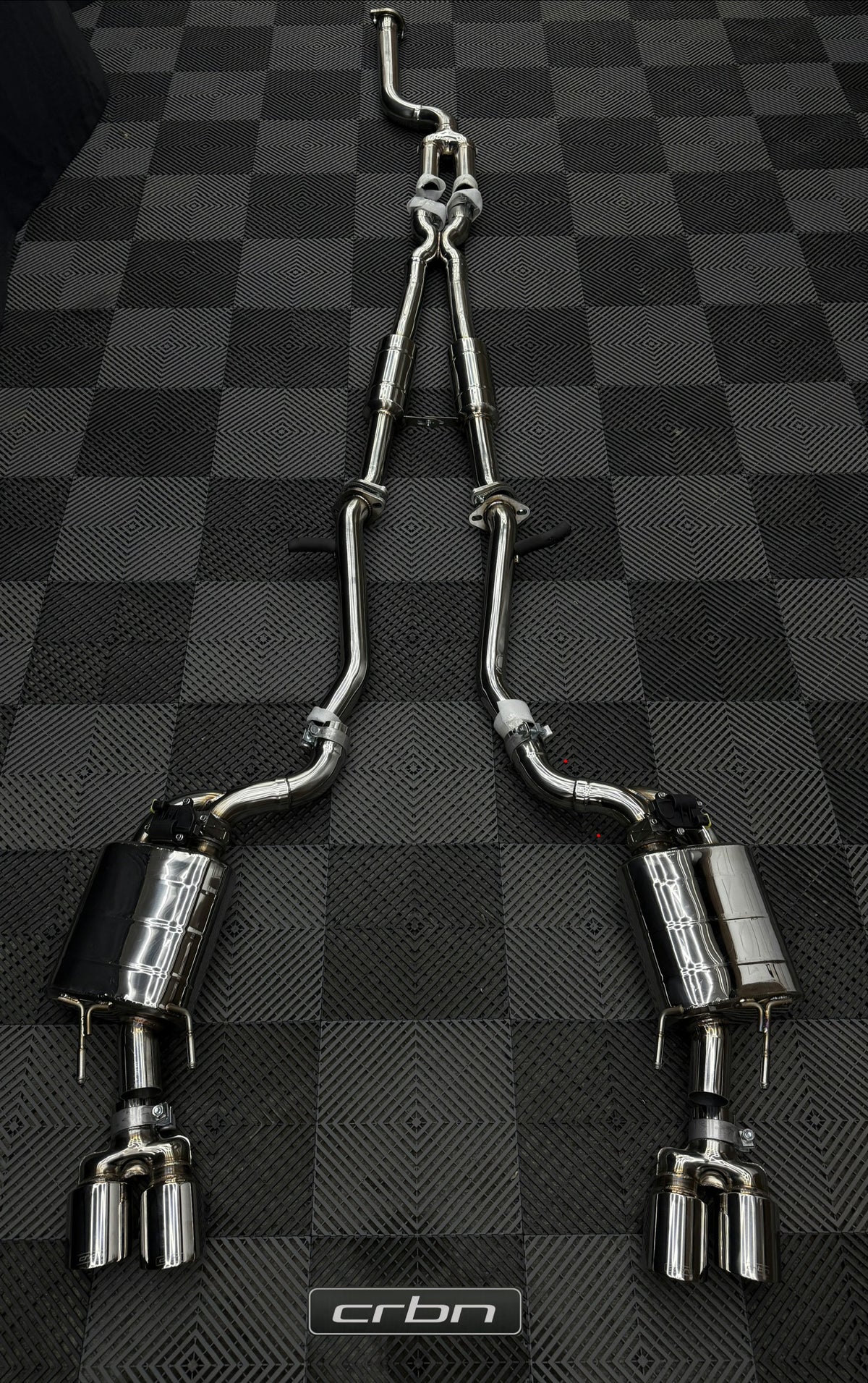 Valved Quad-Exit Exhaust System — 2014–2025 Lexus IS - design example 3