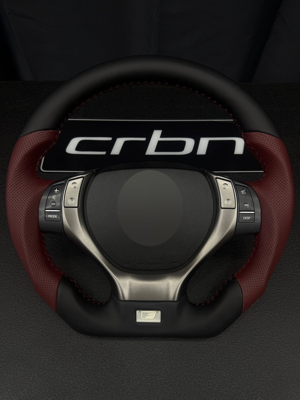 Custom Flat-Bottom Steering Wheel — 2012–2015 Lexus GS - design example 1