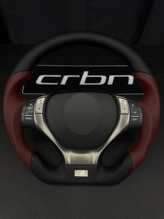 Custom Flat-Bottom Steering Wheel — 2012–2015 Lexus GS - design example 1