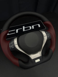 Custom Flat-Bottom Steering Wheel — 2012–2015 Lexus GS - design example 2