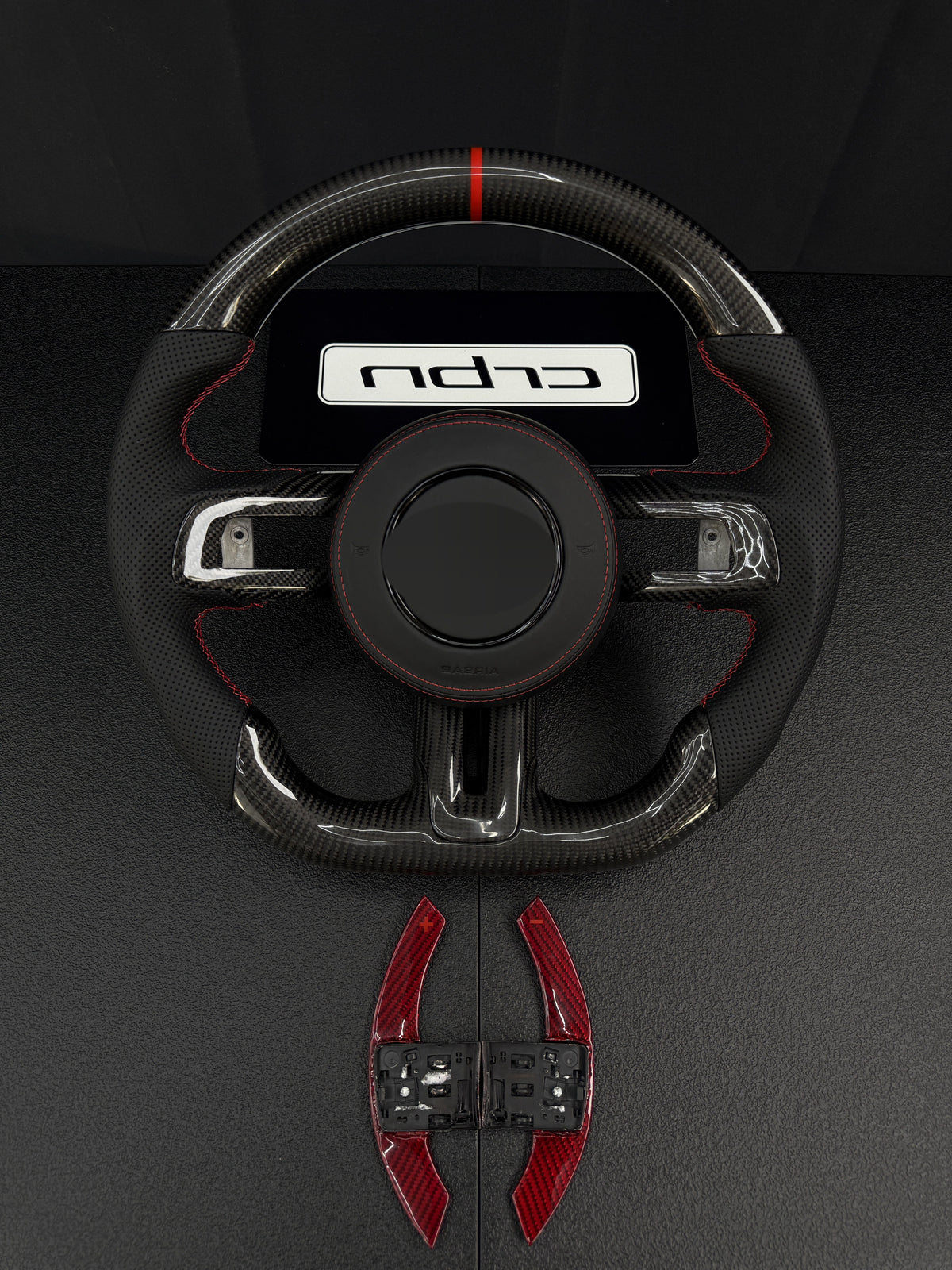 Custom Steering Wheel — Ford Mustang - design example 1