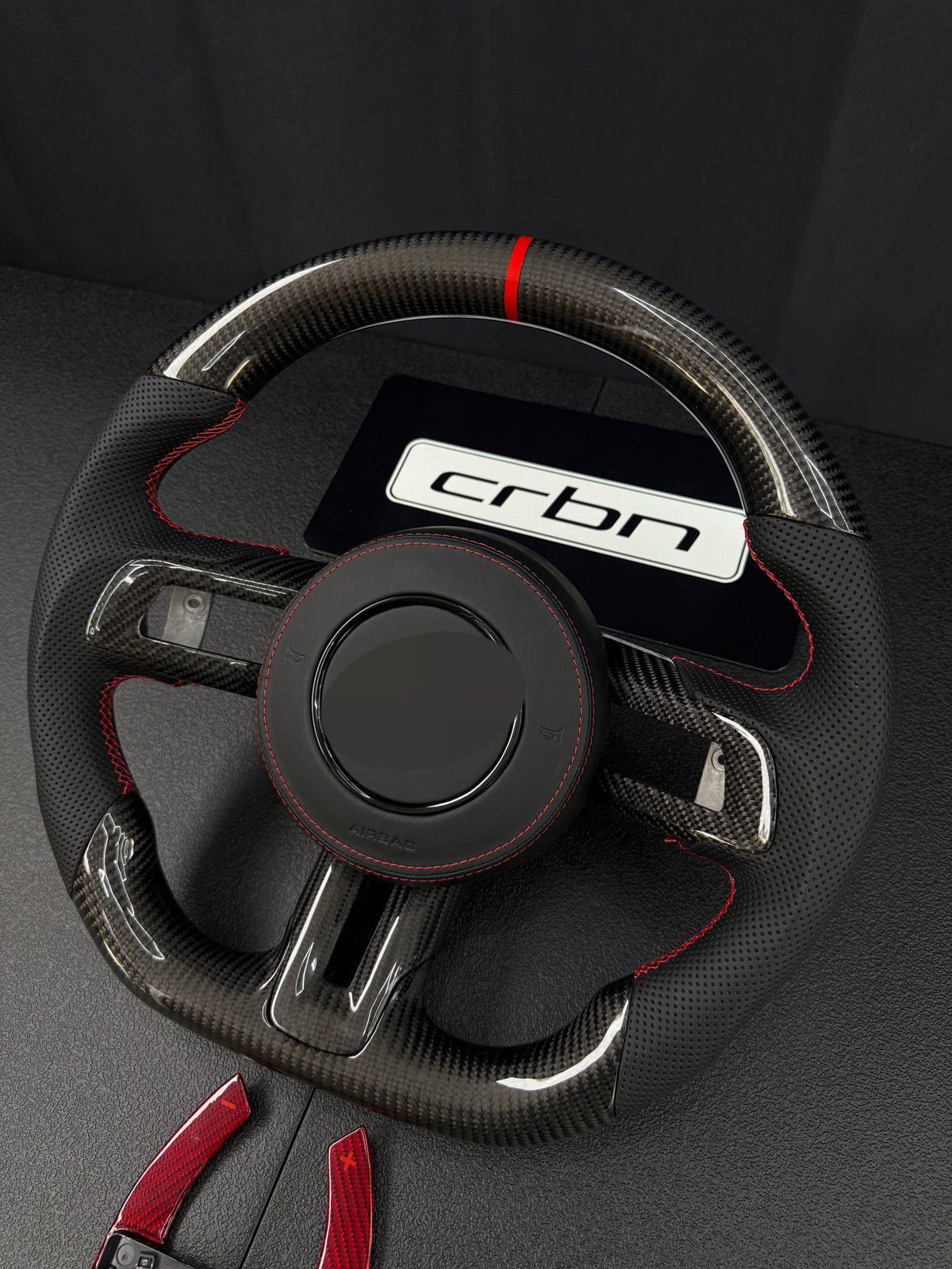 Custom Steering Wheel — Ford Mustang - design example 2