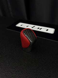 Lexus carbon fiber shift knob detail