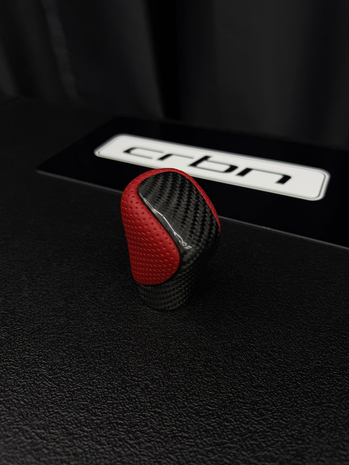 Lexus carbon fiber shift knob detail