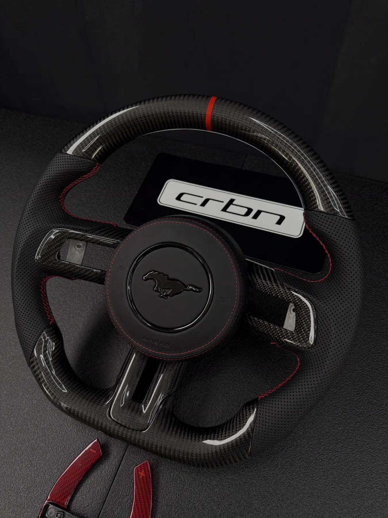 Ford Mustang steering wheel